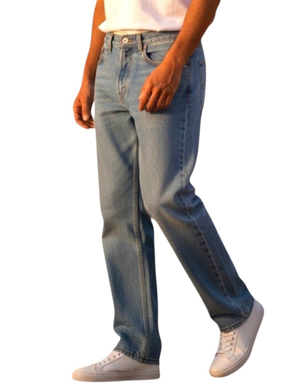 Vtg Y2K 2004 Levi’s 501 701S Jeans 32x30 Blank Red Tab Mexico Great Fade